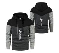 Sudaderas con Capucha Y Patchwork Hombre Estilo C.C.C.P Manga Larga Ideales para Primavera Y Otoño Conjunto Deportivo Estampado-HeiSe||m