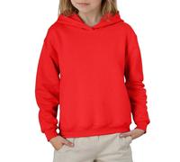 Sudaderas con Capucha y Sudaderas para niña, Sudaderas de Manga Larga, Color Liso, Ropa de Ocio, acogedora Sudadera con Forro Polar para niños pequeños hasta Adolescentes