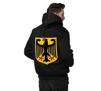 Sudaderas De Trabajo Para Hombres Federación Alemana Emblema Nacional Chaqueta De Lana Sudadera Capucha Y Cremallera Jersey Y Mujeres Unisex Uso Personal Y Regalos Estilo Clásico Del Reino Unido Top