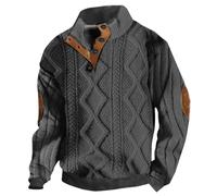 Sudaderas deportivas de invierno para hombre, suaves, modernas, informales, para invierno, otoño, cuello alto, cuello alto, sudaderas universitarias, cuello redondo, animé Y2K, sudaderas y sudaderas