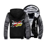 Sudaderas Hombres C.a.n-a.m, Sudadera De Forro Polar Gruesos Suave Al Tacto, Hoodie Casual Con Bolsillos, Para Senderismo, Básicas(Gray,5XL)