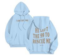 Sudaderas Hombres con Capucha Ofertas Originales Estampado de Cartas I Am The One Sudadera Hombre Invierno Ropa Hombres de Manga Larga Oversize Sudadera con Capucha Hombre Deportivas Baratos YEH3512