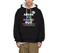 Sudaderas Hombres con Capucha Personalizada Imprime Cualquiera de Tus Diseños, Fotos, Textos o Logotipos, Sudadera Personalizado con Imagen Sweatshirt Hombre Regalo Navidad para Uso Diario Deporte