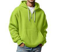 Sudaderas Hombres con Capucha Pullover Hoodie Hooded Sweatshirt de Mezcla Suave con Bolsillo Frontal para Confort y Calidez