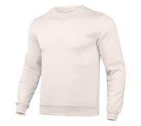 Sudaderas lisas lisas para hombre, ajuste holgado, vintage, cuello redondo, manga larga, sin capucha, lindas sudaderas estéticas de dibujos animados 2025, lindas sudaderas universitarias de campo