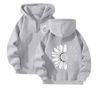 Sudaderas Mujer Cremallera,Sudadera Femenina Con Cremallera Y Capucha Estampado De Casual Para Uso Cotidiano Abrigada Y Flexible Para Primavera OtoñO E Invierno Con Bolsillo Frontal Y PuñOs EláSticos