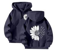 Sudaderas Mujer Cremallera,Sudadera Femenina Con Cremallera Y Capucha Estampado De Casual Para Uso Cotidiano Abrigada Y Flexible Para Primavera OtoñO E Invierno Con Bolsillo Frontal Y PuñOs EláSticos