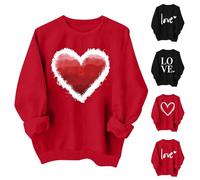 Sudaderas Mujer Personalizada San Valentín, Sudadera Mujer Oversize Long Sudaderas Media Temporada Loungewear 2025 Nueva Sudadera Pareja Tops Casual Tops Sudaderas Túnica Exterior Top Casa Top Top, Z3