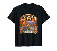 Sudaderas New England Fall Colors Family Road Trip 2026 Camiseta