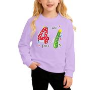 Sudaderas Niña-Sudadera con Capucha de Dios para niñas, Sudadera con versículo Preppy (Light Purple, 7-8 Years)