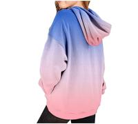 Sudaderas Niña Sweatshirt Ropa Deportiva a La Moda Suéter Polar para Niña Sudadera con Capucha de Manga Larga Sudadera con Capucha y Cremallera Top de Algodón Ropa Suéter Corto Estampado
