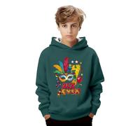 Sudaderas Niño 562 Años - con Capucha Y Estampado Gráfico para Ideal para Fiestas De Carnaval Celebraciones Festivas Jersey Divertido De Manga Larga Ropa Informal Cómoda para Y (Dark Green 1-2 Years)