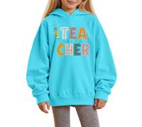 Sudaderas Niño - Y para S para Uso Diario Y Fiestas con Capucha Suave Y Cómoda para De 1 A 14 Años Temporadas De Otoño E Invierno (Sky Blue 11-13Years)