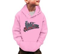 Sudaderas Niños Unisex Niño con Capucha Sudadera Cremallera Ropa Deporte Algodón Bolsillo 2-11 Años#a
