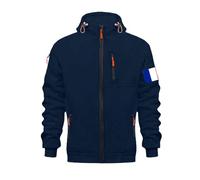 Sudaderas para Hombre Azul Jerséis Gorro Abierta Rayas Afelpada Hombres Tenis Outlet Jerseis Logos Cerrada Bordadas Fitness Hombros Portabebe Cool Gatos Dia Ninos