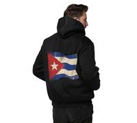 Sudaderas Para Hombre Con Cuba Bandera Nacional Chaqueta De Lanachaqueta Acolchada Capucha Forro Polar Cremallera Completa Actividades Aire Libre Estilo Deportivo Holgado Relajado