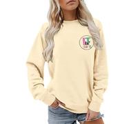 Sudaderas para mujer con texto en inglés "It Is Okay To Make Mistakes Not Be Okay Have Hard Days Be Yourself Not Know It All Ask Help Start Over Need More Time - Sudadera para mujer, moderna, casual