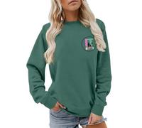 Sudaderas para mujer con texto en inglés "It Is Okay To Make Mistakes Not Be Okay Have Hard Days Be Yourself Not Know It All Ask Help Start Over Need More Time - Sudadera para mujer, moderna, casual