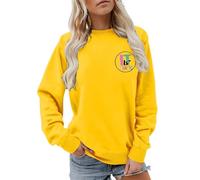 Sudaderas para mujer con texto en inglés "It Is Okay To Make Mistakes Not Be Okay Have Hard Days Be Yourself Not Know It All Ask Help Start Over Need More Time - Sudadera para mujer, moderna, casual