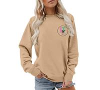 Sudaderas para mujer con texto en inglés "It Is Okay To Make Mistakes Not Be Okay Have Hard Days Be Yourself Not Know It All Ask Help Start Over Need More Time - Sudadera para mujer, moderna, casual