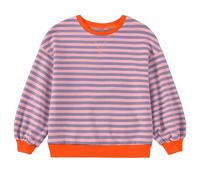 Sudaderas para niña, sudadera, suéter suelto, manga larga, cuello redondo, ropa a rayas suéter con purpurina para mujer, amarillo, 1-2 años