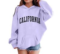 Sudaderas y Sudaderas para niñas, Lindas Sudaderas de Manga Larga para niños, Ropa Informal y cómoda para Actividades diarias. Sudadera El Castigador (Purple, 2-3 Years)