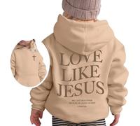 Sudaderas y Sudaderas para niñas para Invierno, Ropa Informal, de Cuello Redondo con Estampado niños de 2 a 13 años, Actividades al Libre y Chaqueta Negra Capucha Hombre