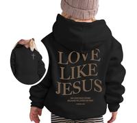 Sudaderas y Sudaderas para niñas para Invierno, Ropa Informal, de Cuello Redondo con Estampado niños de 2 a 13 años, Actividades al Libre y Chaqueta Negra Capucha Hombre Sudaderas Gorro Hombre