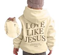 Sudaderas y Sudaderas para niñas para Invierno, Ropa Informal, de Cuello Redondo con Estampado niños de 2 a 13 años, Actividades al Libre y Chaqueta Negra Capucha Hombre Sudaderas Gorro Hombre