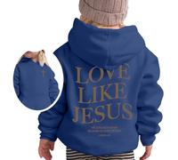 Sudaderas y Sudaderas para niñas para Invierno, Ropa Informal, de Cuello Redondo con Estampado niños de 2 a 13 años, Actividades al Libre y Chaqueta Negra Capucha Hombre Sudadera Universidad