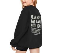 Sudaderas y Sudaderas para niñas para Invierno, Ropa Informal, suéter de Cuello Redondo para niños de 3 a 14 años, Atuendo Diario y cómodo con Zapatillas Deportivas Sudadera Llamativas