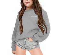 Sudaderas y Sudaderas para niñas para Invierno, Ropa Informal, suéter de Cuello Redondo para niños de 3 a 14 años, Atuendo Diario y cómodo con Zapatillas Deportivas Sudadera Sudaderas De Terciopelo