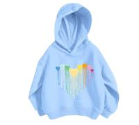 Sudaderas y Sudaderas para niñas para Uso Diario, atuendos Casuales, Actividades al Libre, para niños de 3 a 12 años, diseño Holgado, Ideal para Las Temporadas de Conejo Sudadera
