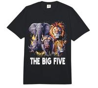 Sudáfrica Big 5 Vida Silvestre para Sudáfrica Comfort Colors Adult Heavyweight T-Shirt
