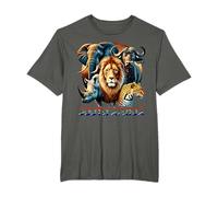 Sudáfrica Big Five Animales Vida Silvestre Orgullo Arte Camiseta