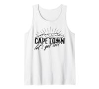 Sudáfrica Ciudad del Cabo Table Mountain Travel Hiking Gifts Camiseta sin Mangas