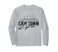 Sudáfrica Ciudad del Cabo Table Mountain Travel Hiking Gifts Manga Larga