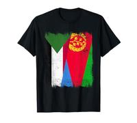 Sudán Eritrea Media Bandera Sudanesa Herencia Eritrea Camiseta