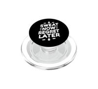 Sudar Ahora me arrepiento más Tarde, Corredor de maratón, Gimnasio, Entrenamiento, Deporte PopSockets PopGrip para MagSafe