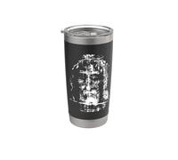 Sudario de Turín Jesucristo Rostro Vaso térmico de acero inoxidable de doble pared