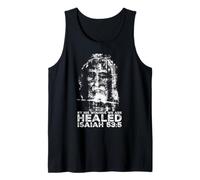 Sudario de Turín Rostro de Jesucristo Católico Camiseta sin Mangas