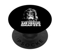 Sudario de Turín Rostro de Jesucristo Católico PopSockets PopGrip Adhesivo