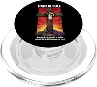 Sudario de Turín Rostro de Jesucristo Católico PopSockets PopGrip para MagSafe