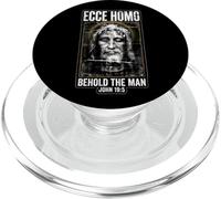 Sudario de Turín Rostro de Jesucristo Católico PopSockets PopGrip para MagSafe