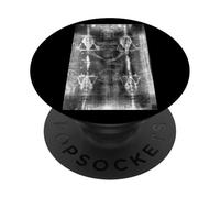 Sudario de Turín - Sabana Santa PopSockets PopGrip Adhesivo