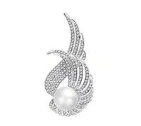 Sudemota Broches y alfileres Broche de Moda Spilla - Retrò Femminile Scialle Fibbia Maglione Lady Fashion Coat Accessori Pin Broches for Mujer (Color : A)