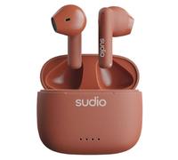 Sudio Auriculares A1 Sienna con Bluetooth, Control táctil con Base de Carga inalámbrica compacta IPX4, Auriculares con micrófono Integrado, Sonido Premium Crystal Sound