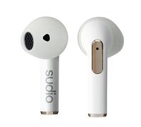 Sudio N2 Snow White - True Wireless Bluetooth Open-Ear Earbuds,Multipoint-Connection,Micrófono Integrado para Llamadas, 30 Horas de batería con Funda de Carga, IPX4 Resistente al Agua, USB-C y Carga