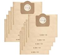 Sudnsadaks 10 Pcs Bolsa Aspiradora, Accesorios Aspiradora, Resistente Robusta Extremadamente Reemplazar, Recambio Bolsas Polvo Filtración Optima Compatible Kärcher WD3/MV3/WD3P/WD3 Premium