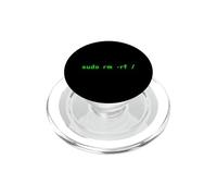 Sudo RM -RF/Funny Linux Shell Programming Coding Coder Pun PopSockets PopGrip para MagSafe